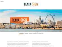 Tablet Screenshot of fenixsign.fi